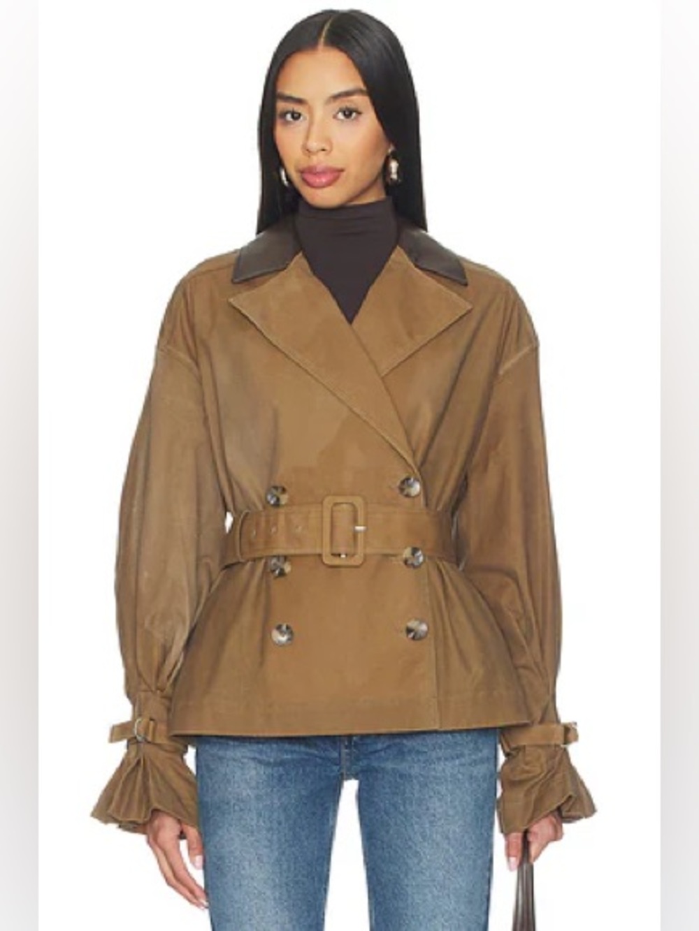 LPA
Cara Trench Jacket in Brown